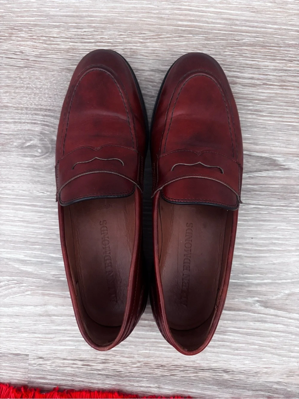 Allen Edmonds suited leather